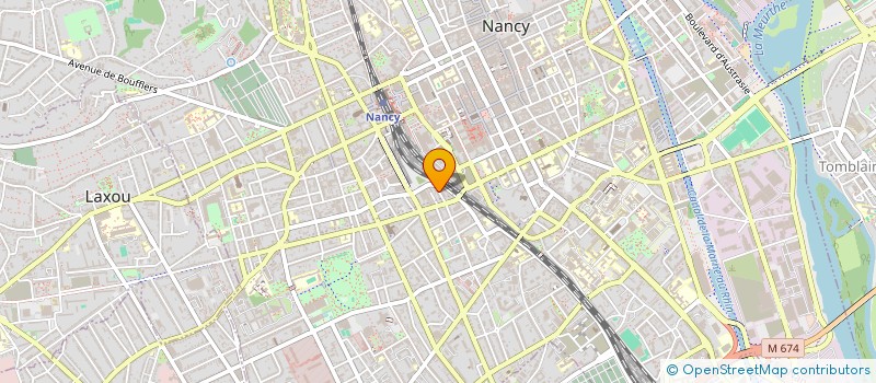 localisation de l'entreprise MONSIEUR ERWAN KLOTH  NANCY