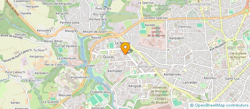 localisation de l'entreprise MONSIEUR ERWAN L'HOSTIS à BREST