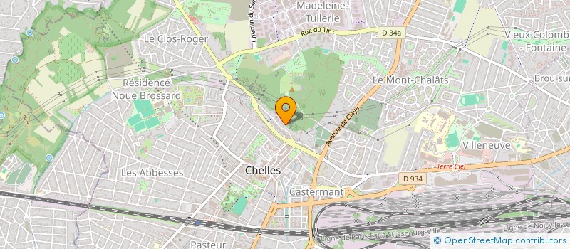 localisation de l'entreprise MONSIEUR ERWAN LANIRAY  CHELLES