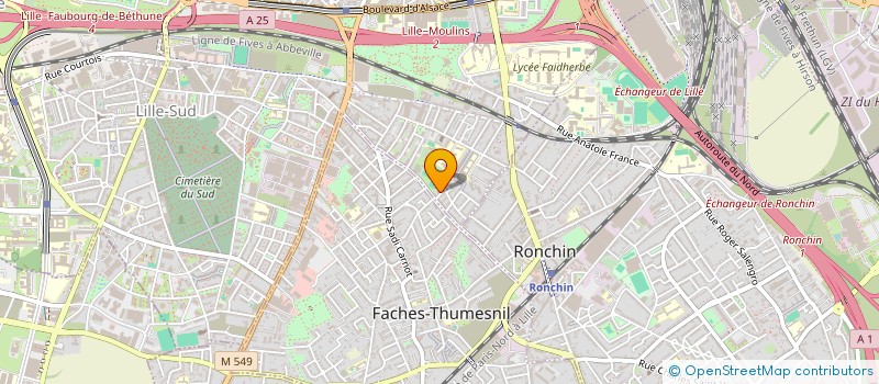 localisation de l'entreprise MONSIEUR ERWAN LATINUS à LILLE