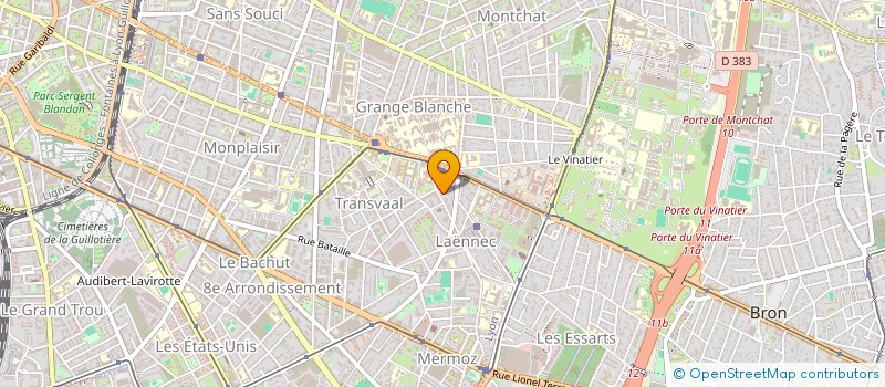 localisation de l'entreprise MONSIEUR ERWAN LAUNAY  LYON