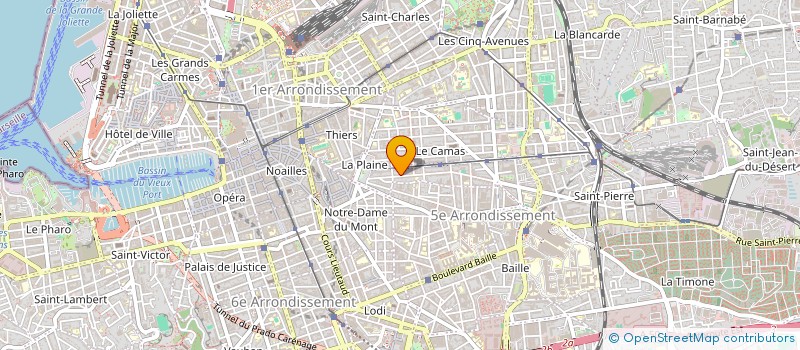 localisation de l'entreprise MONSIEUR ERWAN LE BAUT à MARSEILLE