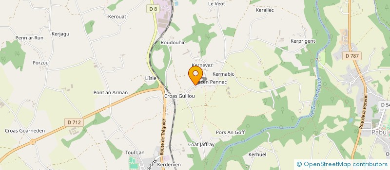 localisation de l'entreprise MONSIEUR ERWAN LE BEC  PLOUISY