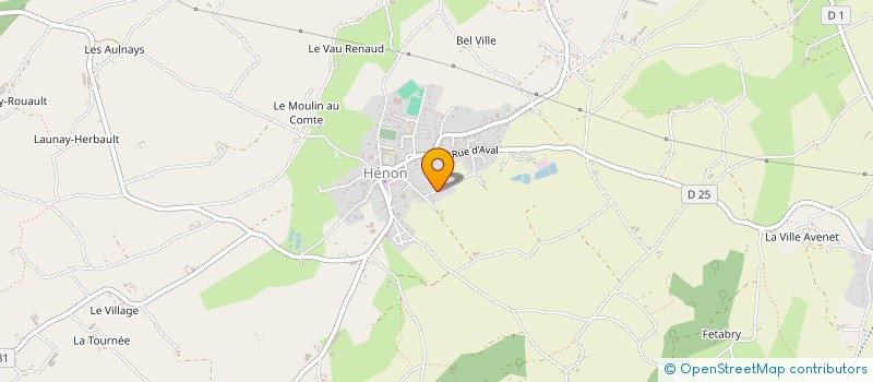 localisation de l'entreprise MONSIEUR ERWAN LE BOULANGER à HENON