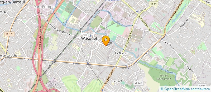 localisation de l'entreprise MONSIEUR ERWAN LE CHEVANCE  WASQUEHAL
