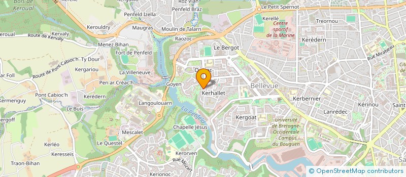 localisation de l'entreprise MONSIEUR ERWAN LE FLOCH à BREST