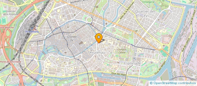 localisation de l'entreprise MONSIEUR ERWAN LE GUILLOUX à STRASBOURG