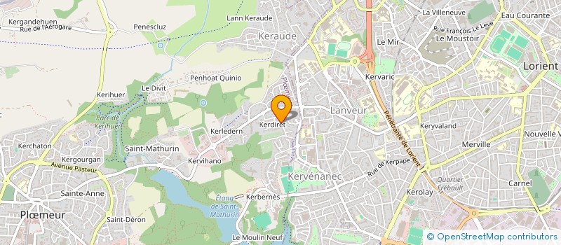 localisation de l'entreprise MONSIEUR ERWAN LE HEL à PLOEMEUR