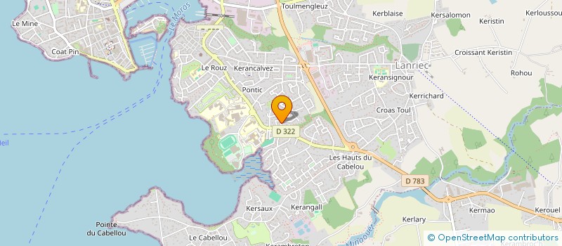 localisation de l'entreprise MONSIEUR ERWAN LE LAGADEC à CONCARNEAU