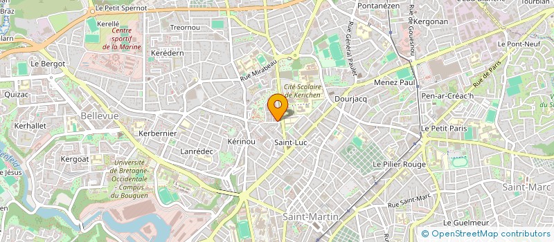 localisation de l'entreprise MONSIEUR ERWAN LE MAT à BREST