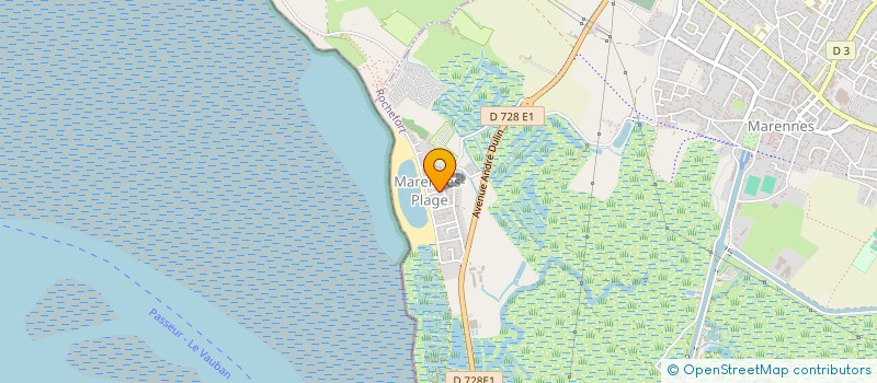 localisation de l'entreprise MONSIEUR ERWAN LE MAUT  MARENNES-HIERS-BROUAGE