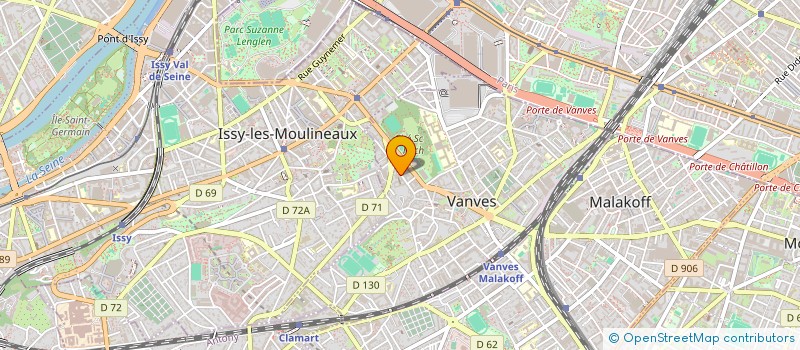 localisation de l'entreprise MONSIEUR ERWAN LE TALLEC  VANVES