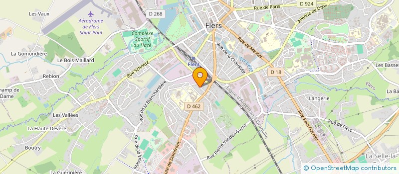 localisation de l'entreprise MONSIEUR ERWAN LEBLOND  SAINT-PIERRE