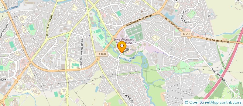 localisation de l'entreprise MONSIEUR ERWAN LEBRUN à CHOLET