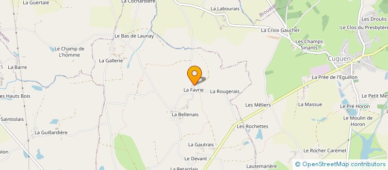 localisation de l'entreprise MONSIEUR ERWAN LECLERCQ  TREMEHEUC