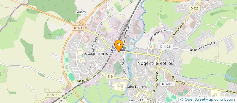 localisation de l'entreprise MONSIEUR ERWAN LEMEUNIER à NOGENT LE ROTROU