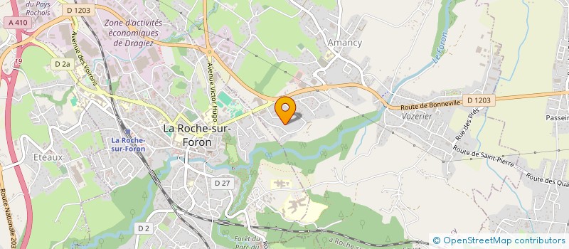 localisation de l'entreprise MONSIEUR ERWAN LEROUX  AMANCY