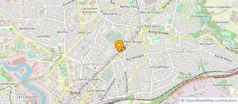 localisation de l'entreprise MONSIEUR ERWAN LESEIGNEUR à BREST