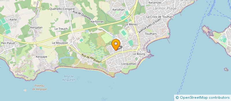 localisation de l'entreprise MONSIEUR ERWAN LESPER  LARMOR-PLAGE