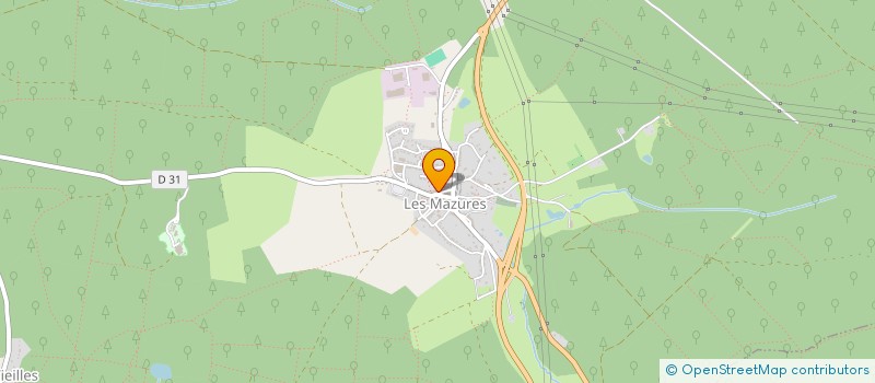 localisation de l'entreprise MONSIEUR ERWAN LIEBEAUX  LES MAZURES