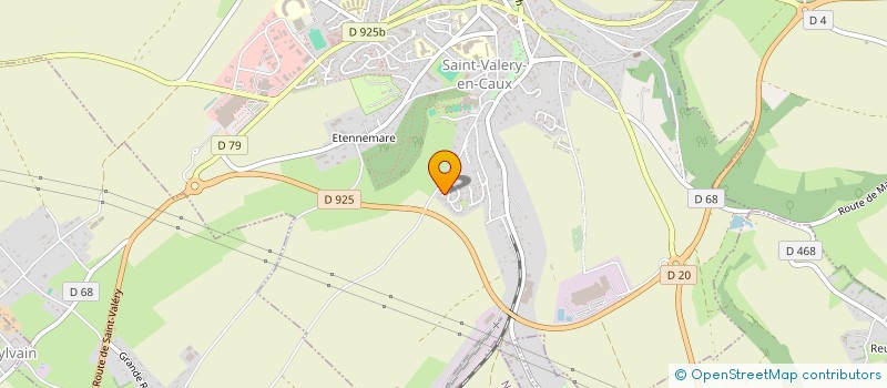 localisation de l'entreprise MONSIEUR ERWAN LOUVEAU  SAINT-VALERY-EN-CAUX