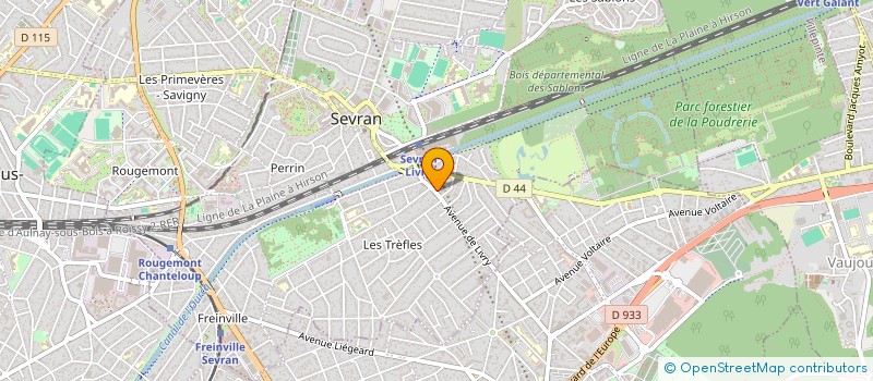 localisation de l'entreprise MONSIEUR ERWAN LUBAS à SEVRAN