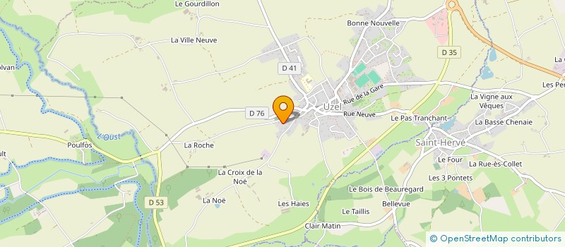 localisation de l'entreprise MONSIEUR ERWAN LUCAS  UZEL