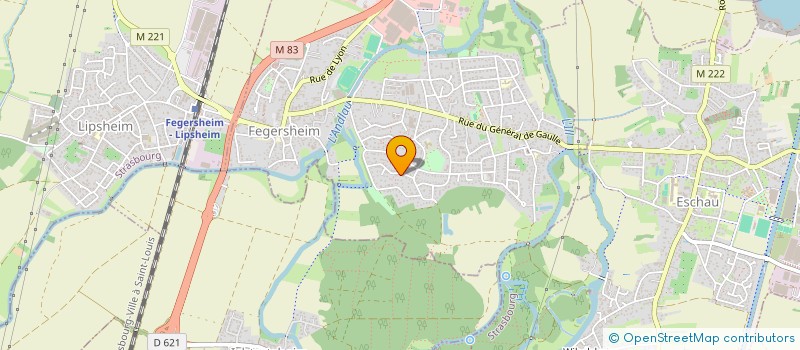 localisation de l'entreprise MONSIEUR ERWAN LUNDGRUN  FEGERSHEIM