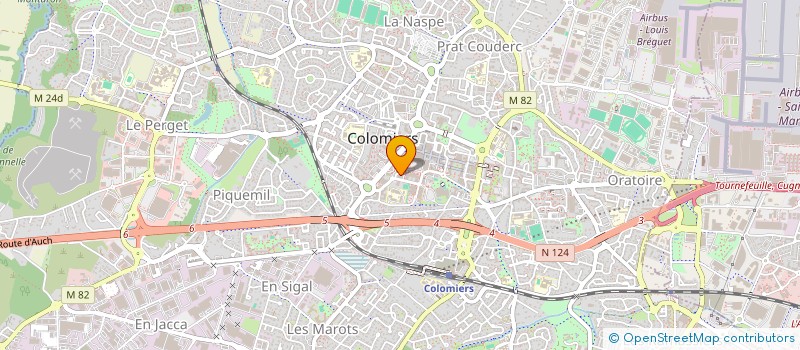 localisation de l'entreprise MONSIEUR ERWAN MAREC à COLOMIERS