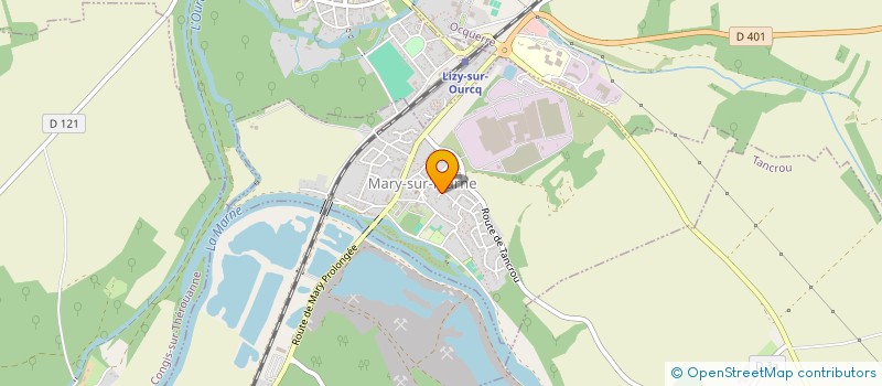 localisation de l'entreprise MONSIEUR ERWAN MAREGA  MARY-SUR-MARNE