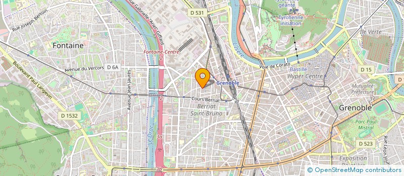 localisation de l'entreprise MONSIEUR ERWAN MARSAL à GRENOBLE