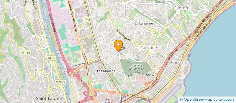 localisation de l'entreprise MONSIEUR ERWAN MATTEUCCI  NICE