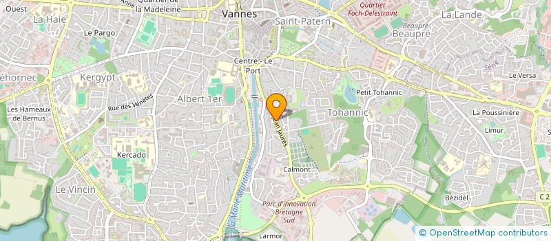 localisation de l'entreprise MONSIEUR ERWAN MENAIS à VANNES