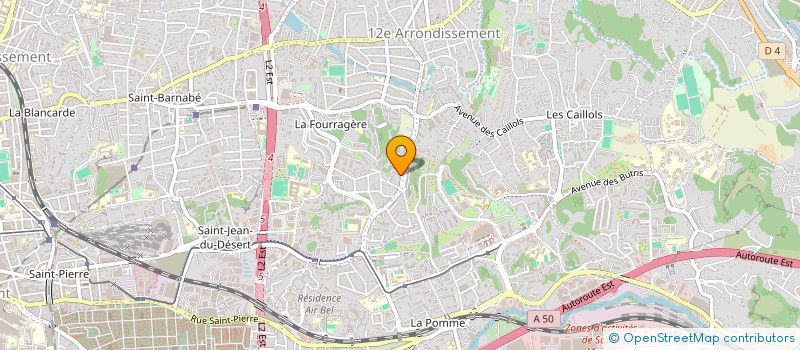 localisation de l'entreprise MONSIEUR ERWAN MERCIER  MARSEILLE