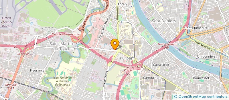 localisation de l'entreprise MONSIEUR ERWAN MERIADEC à TOULOUSE