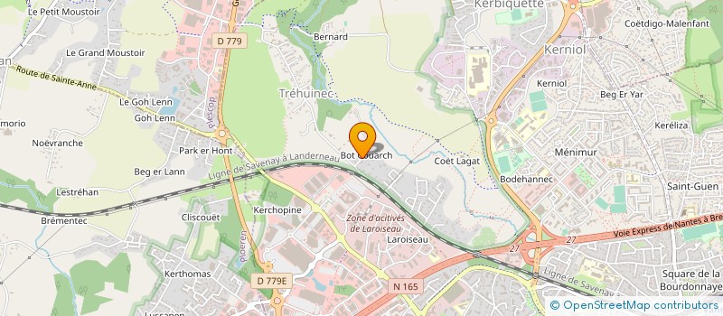 localisation de l'entreprise MONSIEUR ERWAN MICHELET à VANNES