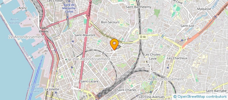 localisation de l'entreprise MONSIEUR ERWAN MOALIC à MARSEILLE