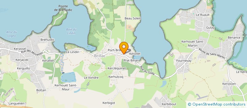 localisation de l'entreprise MONSIEUR ERWAN MOREAU  SARZEAU