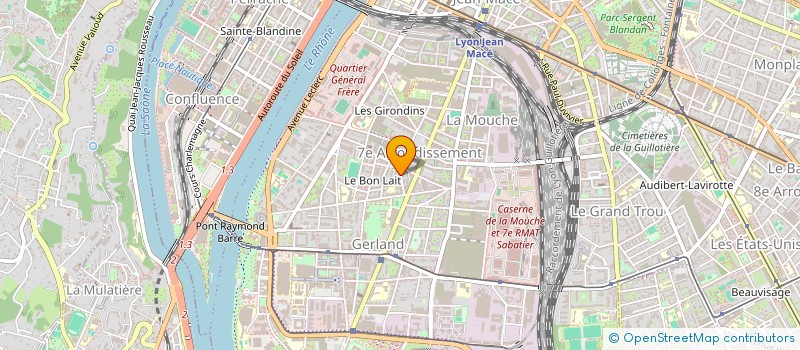 localisation de l'entreprise MONSIEUR ERWAN MOREL  LYON