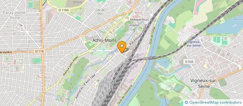 localisation de l'entreprise MONSIEUR ERWAN MORIN à LA FERE