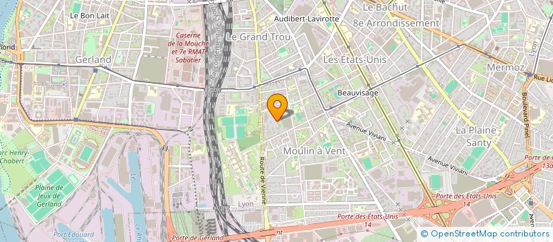 localisation de l'entreprise MONSIEUR ERWAN MORLIN  VENISSIEUX