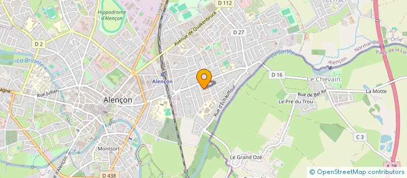 localisation de l'entreprise MONSIEUR ERWAN MOSNIER à ALENCON