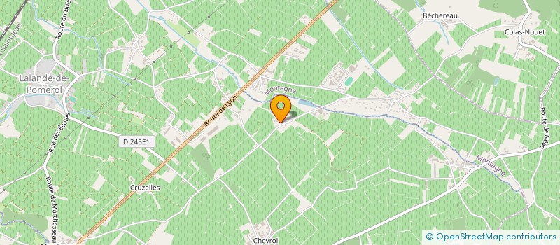 localisation de l'entreprise MONSIEUR ERWAN MOUILLAC  ARVEYRES