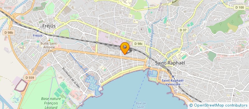 localisation de l'entreprise MONSIEUR ERWAN OGER à FREJUS