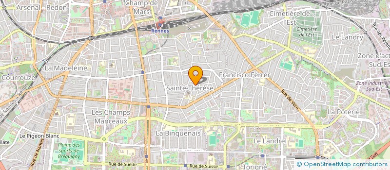 localisation de l'entreprise MONSIEUR ERWAN OLLIVIER à RENNES