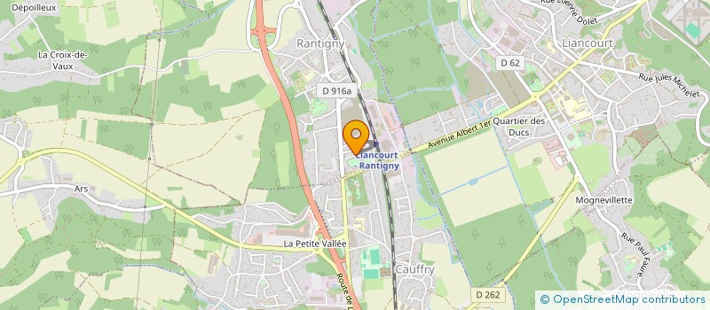 localisation de l'entreprise MONSIEUR ERWAN PAPILLON  RANTIGNY