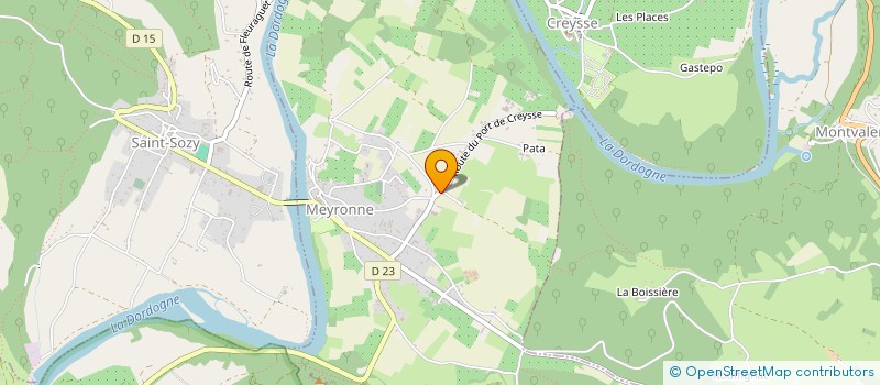 localisation de l'entreprise MONSIEUR ERWAN PENCHEVRE à MEYRONNE