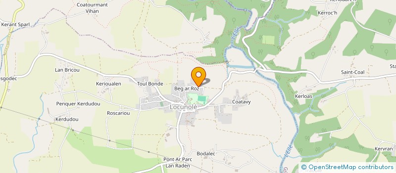 localisation de l'entreprise MONSIEUR ERWAN PHILIPPE  LOCUNOLE