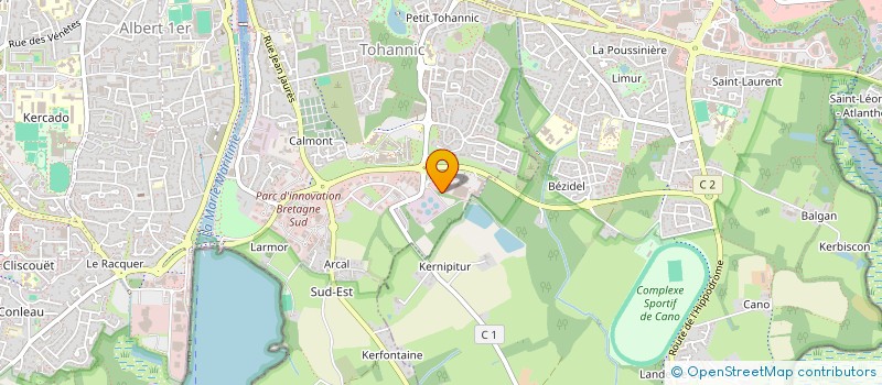 localisation de l'entreprise MONSIEUR ERWAN PIAN à VANNES