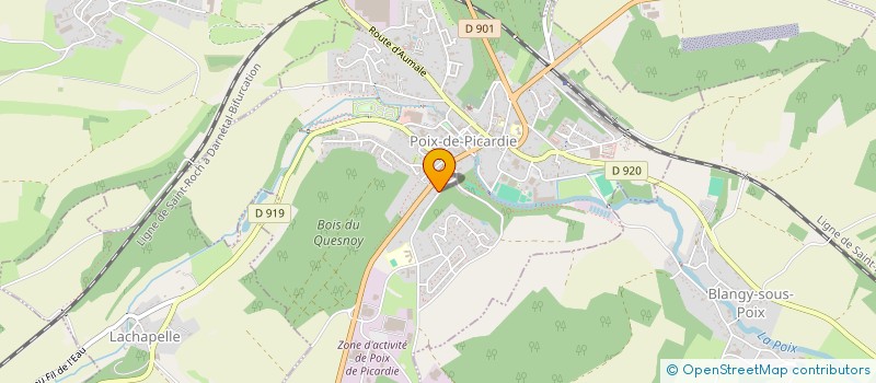 localisation de l'entreprise MONSIEUR ERWAN PLUSCH  POIX-DE-PICARDIE